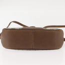 GUCCI GG Supreme Web Sherry Line Shoulder Bag PVC Beige 116 02 024 Auth ep11422-5