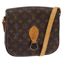 LOUIS VUITTON Monogram Saint Cloud GM Shoulder Bag M51242 LV Auth ep11423-1