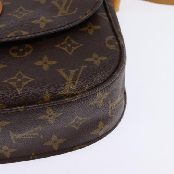 LOUIS VUITTON Monogram Saint Cloud GM Shoulder Bag M51242 LV Auth ep11423