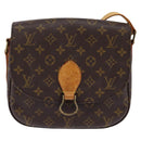 LOUIS VUITTON Monogram Saint Cloud GM Shoulder Bag M51242 LV Auth ep11423-13
