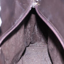 GUCCI Bamboo Hand Bag Leather Dark Brown Gold 002 1998 0507 Auth ep11424-19