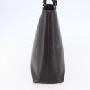 GUCCI Bamboo Hand Bag Leather Dark Brown Gold 002 1998 0507 Auth ep11424-3