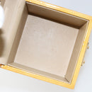 LOUIS VUITTON Monogram Vernis Bleecker Cosmetic Pouch Beige M91002 Auth ep11427-11