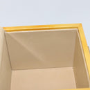 LOUIS VUITTON Monogram Vernis Bleecker Cosmetic Pouch Beige M91002 Auth ep11427-21