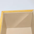 LOUIS VUITTON Monogram Vernis Bleecker Cosmetic Pouch Beige M91002 Auth ep11427-22