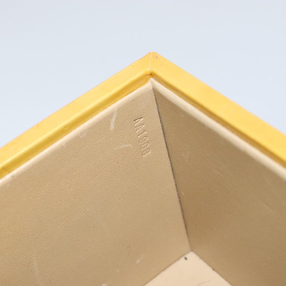 LOUIS VUITTON Monogram Vernis Bleecker Cosmetic Pouch Beige M91002 Auth ep11427