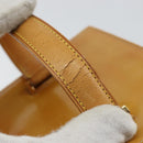 LOUIS VUITTON Monogram Vernis Bleecker Cosmetic Pouch Beige M91002 Auth ep11427-8