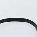 BURBERRY Shoulder Bag Leather Black Gold Auth ep11428-8