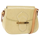 LOUIS VUITTON Monogram Vernis Bell Flower PM Bag Broncorail M91731 Auth ep11434-1