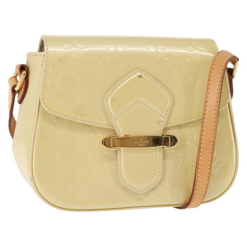 LOUIS VUITTON Monogram Vernis Bell Flower PM Bag Broncorail M91731 Auth ep11434