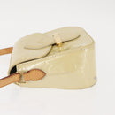 LOUIS VUITTON Monogram Vernis Bell Flower PM Bag Broncorail M91731 Auth ep11434-4