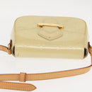 LOUIS VUITTON Monogram Vernis Bell Flower PM Bag Broncorail M91731 Auth ep11434-6