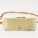 LOUIS VUITTON Monogram Vernis Bell Flower PM Bag Broncorail M91731 Auth ep11434-5