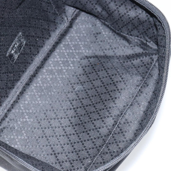 GUCCI Bamboo Vanity Hand Bag Nylon Black 032 1956 0150 Auth ep11439