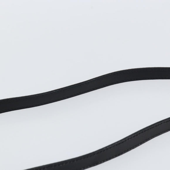 FENDI Hand Bag Nylon 2way Black Silver Auth ep11442