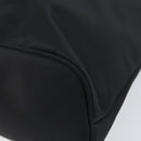 FENDI Hand Bag Nylon 2way Black Silver Auth ep11442-15