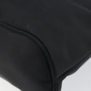 FENDI Hand Bag Nylon 2way Black Silver Auth ep11442-17