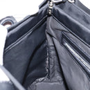 FENDI Hand Bag Nylon 2way Black Silver Auth ep11442-21