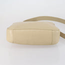 GUCCI Bamboo Hand Bag Leather 2way Beige Gold 001 1638 Auth ep11454-5