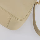 GUCCI Bamboo Hand Bag Leather 2way Beige Gold 001 1638 Auth ep11454-16