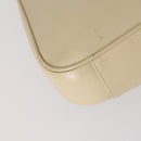 GUCCI Bamboo Hand Bag Leather 2way Beige Gold 001 1638 Auth ep11454-17