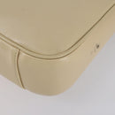 GUCCI Bamboo Hand Bag Leather 2way Beige Gold 001 1638 Auth ep11454-18