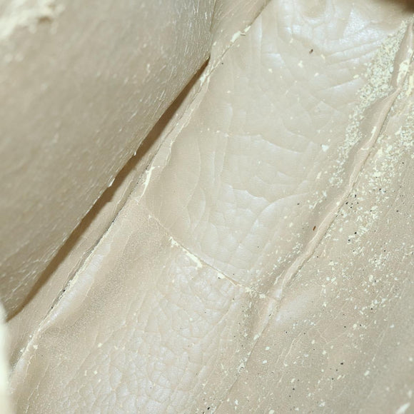 GUCCI Bamboo Hand Bag Leather 2way Beige Gold 001 1638 Auth ep11454