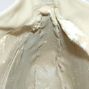 GUCCI Bamboo Hand Bag Leather 2way Beige Gold 001 1638 Auth ep11454-21