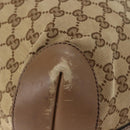 GUCCI GG Canvas Tote Bag Beige Gold 247209 Auth ep11467-11