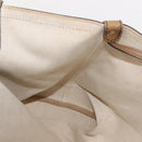 GUCCI GG Canvas Tote Bag Beige Gold 247209 Auth ep11467-15