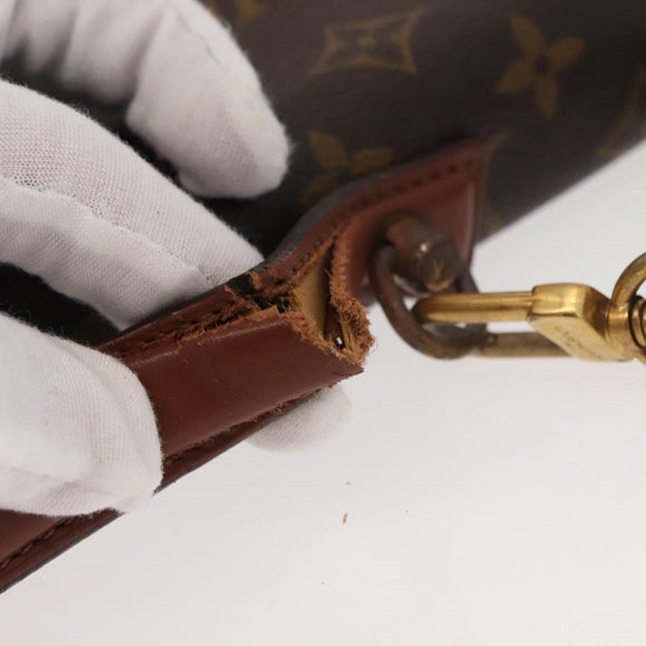 LOUIS VUITTON Monogram Porte Documents Bandouliere Bag M53338 LV Auth ep11473