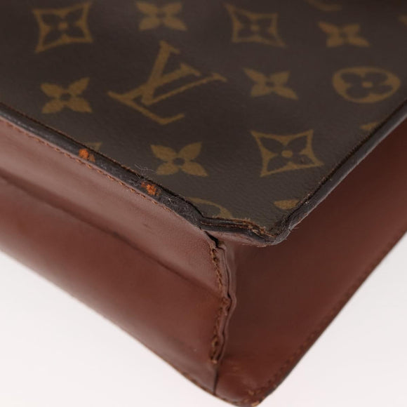 LOUIS VUITTON Monogram Porte Documents Bandouliere Bag M53338 LV Auth ep11473