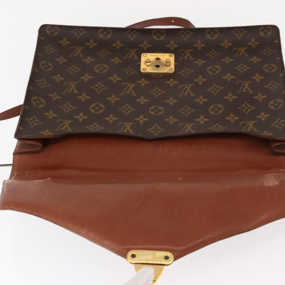 LOUIS VUITTON Monogram Porte Documents Bandouliere Bag M53338 LV Auth ep11473