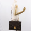 LOUIS VUITTON Monogram Porte Documents Bandouliere Bag M53338 LV Auth ep11473-27
