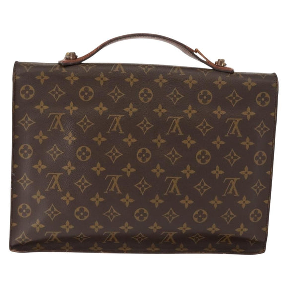 LOUIS VUITTON Monogram Porte Documents Bandouliere Bag M53338 LV Auth ep11473