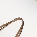 FENDI Tote Bag Leather Beige Gold Auth ep11477-8