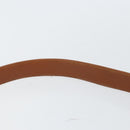 GUCCI Bamboo Hand Bag Leather 2way Brown Gold 001 3444 1638 Auth ep11478-15