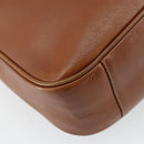 GUCCI Bamboo Hand Bag Leather 2way Brown Gold 001 3444 1638 Auth ep11478-18