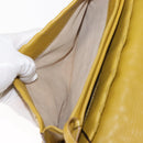 BOTTEGA VENETA INTRECCIATO Shoulder Bag Leather Yellow Auth ep11479-18