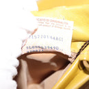 BOTTEGA VENETA INTRECCIATO Shoulder Bag Leather Yellow Auth ep11479-25