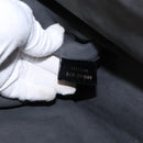 FENDI Trois Jules Hand Bag Leather 2way Gray Gold Auth ep11480-23