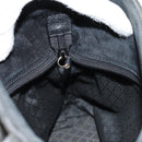 GUCCI Bamboo Hand Bag Suede 2way Black 002 2058 0508 0 Auth ep11483-24