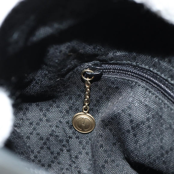 GUCCI Bamboo Hand Bag Suede 2way Black 002 2058 0508 0 Auth ep11483