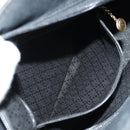 GUCCI Bamboo Hand Bag Suede 2way Black 002 2058 0508 0 Auth ep11483-26