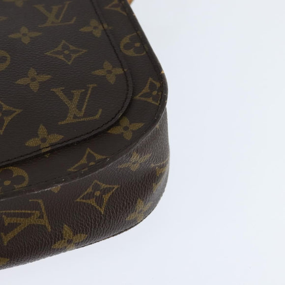 LOUIS VUITTON Monogram Saint Cloud GM Shoulder Bag M51242 LV Auth ep11485