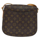 LOUIS VUITTON Monogram Saint Cloud GM Shoulder Bag M51242 LV Auth ep11485-2
