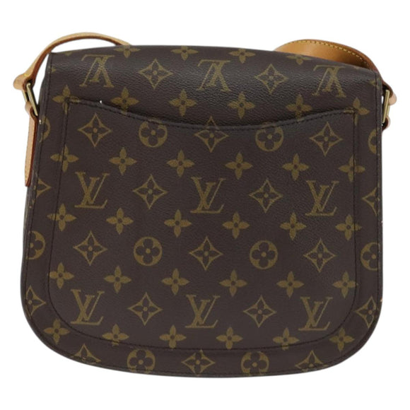 LOUIS VUITTON Monogram Saint Cloud GM Shoulder Bag M51242 LV Auth ep11485