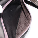 GUCCI Bamboo Hand Bag Nylon 2way Brown Silver 000 2404 0509 Auth ep11487-24