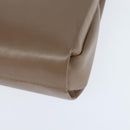 GUCCI Shoulder Bag Leather Beige Gold Auth ep11490-14