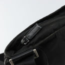 PRADA Shoulder Bag Nylon Black Silver Auth ep11496-15